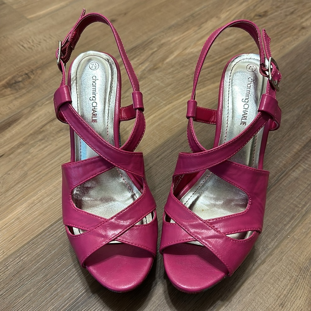 Colorful Platform Sandals - Picture 2 of 10
